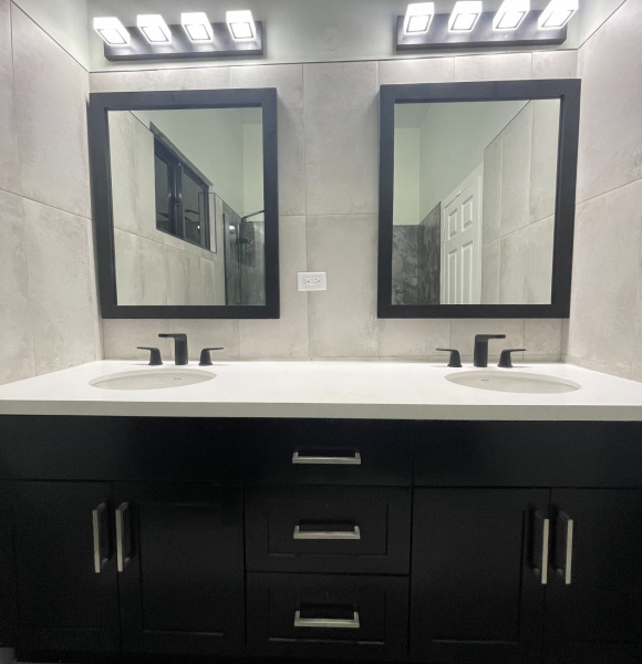 Double Sink Master Vanity